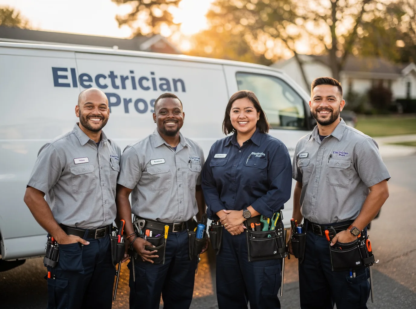 Electrician company in Linwood, MA
